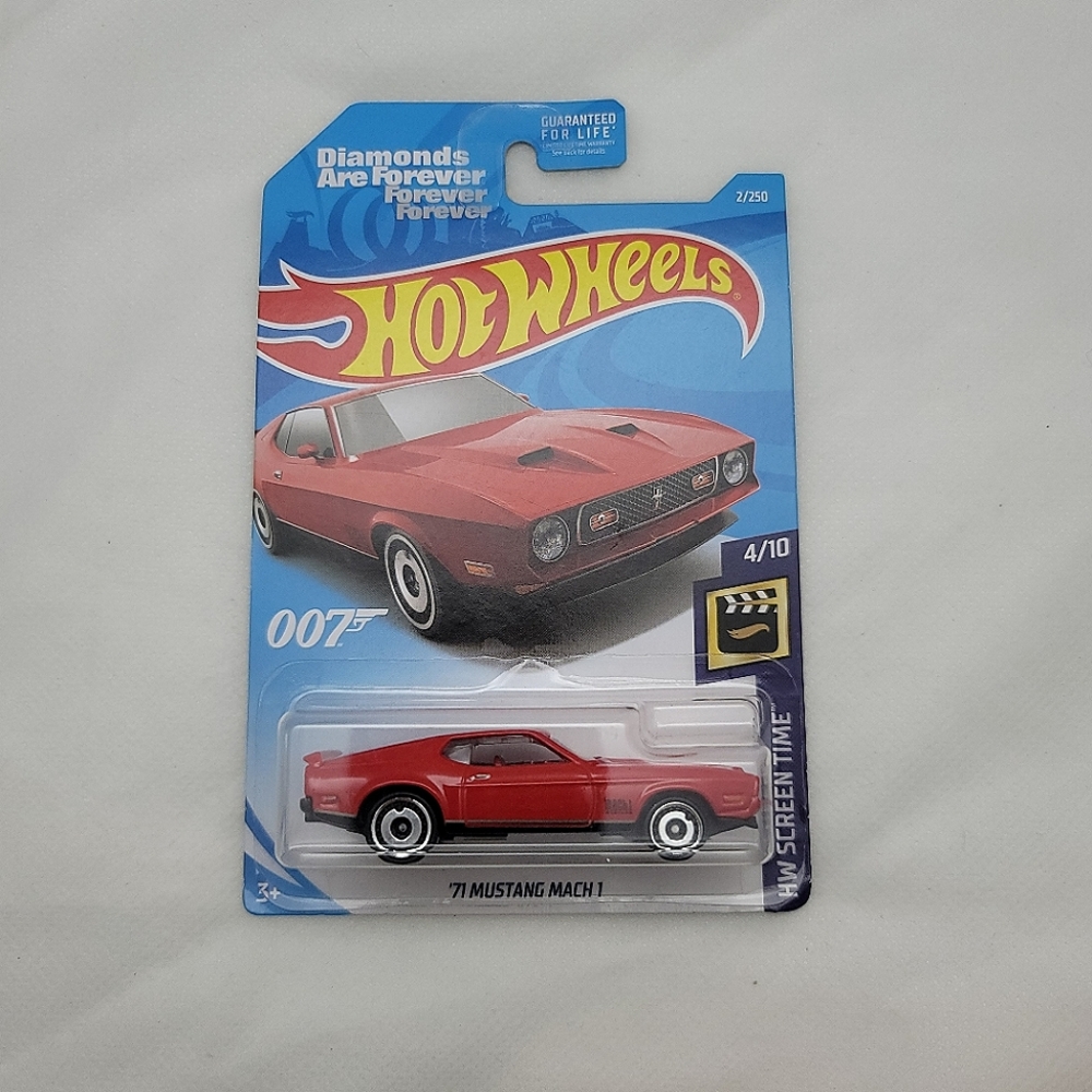 Hot Wheels 007 Diamonds Are Forever '71 Mustang Mach 1